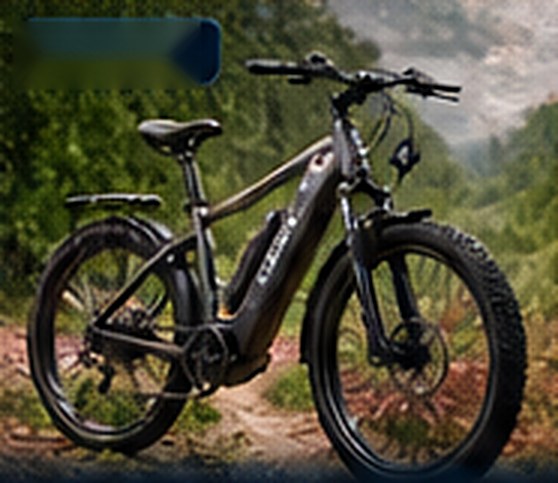 Bicicleta elétrica para aventura